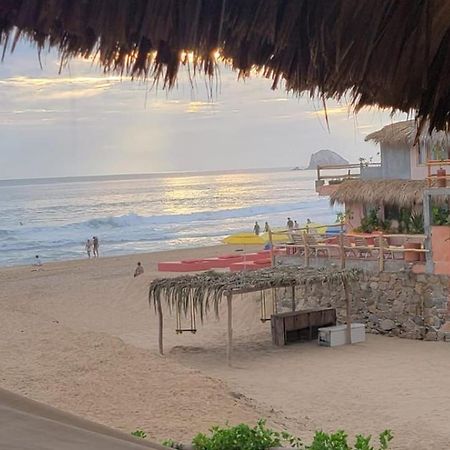 Restaurant Y Cabanas Chefy By Rotamundos Zipolite Luaran gambar