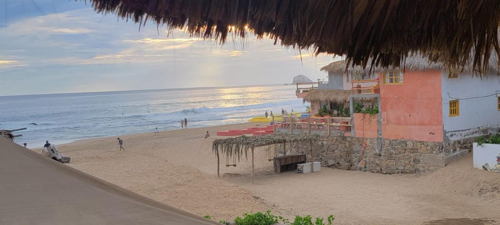 Restaurant Y Cabanas Chefy By Rotamundos Zipolite Luaran gambar