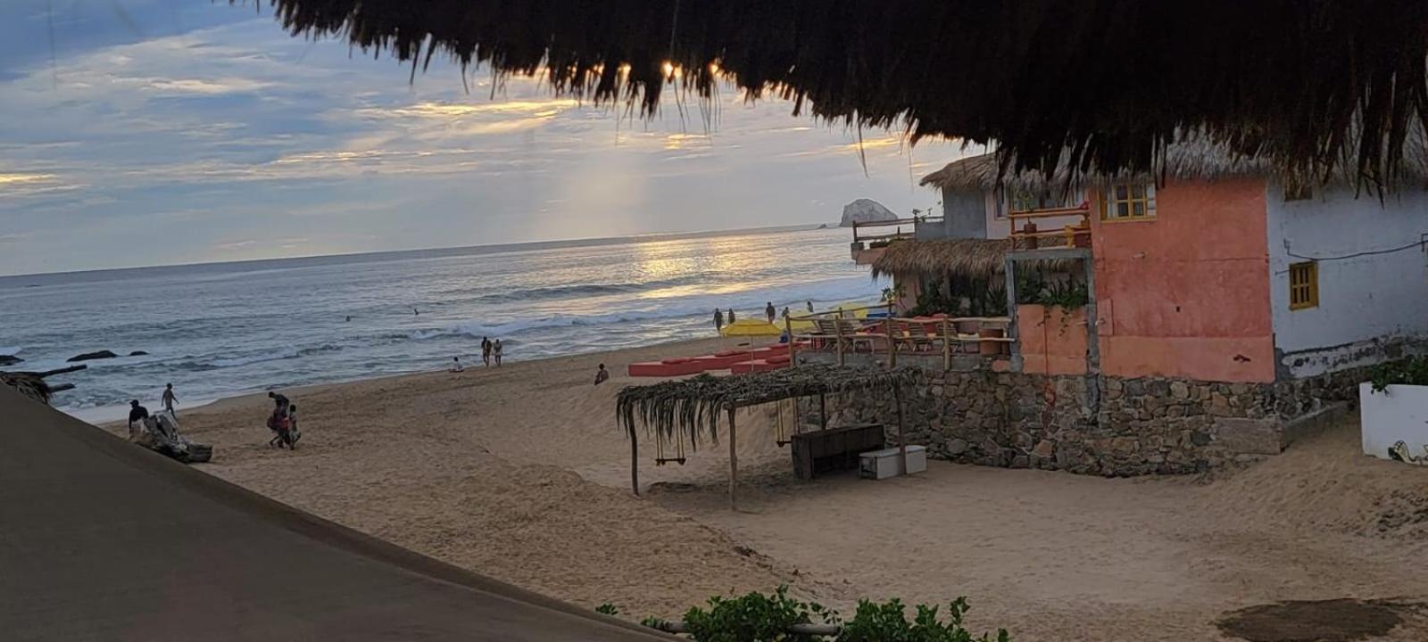 Restaurant Y Cabanas Chefy By Rotamundos Zipolite Luaran gambar